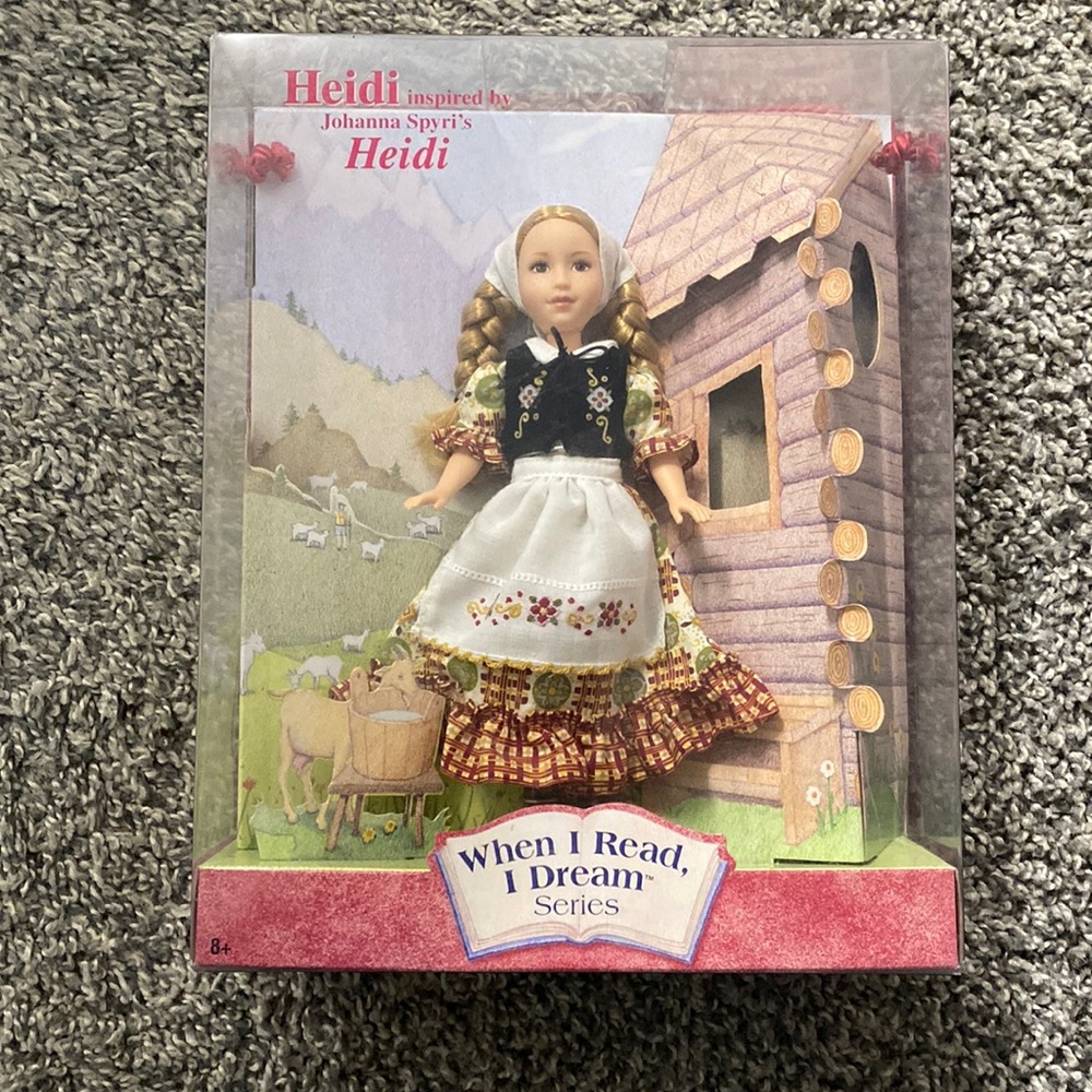 When I Read I Dream series “Heidi “ doll